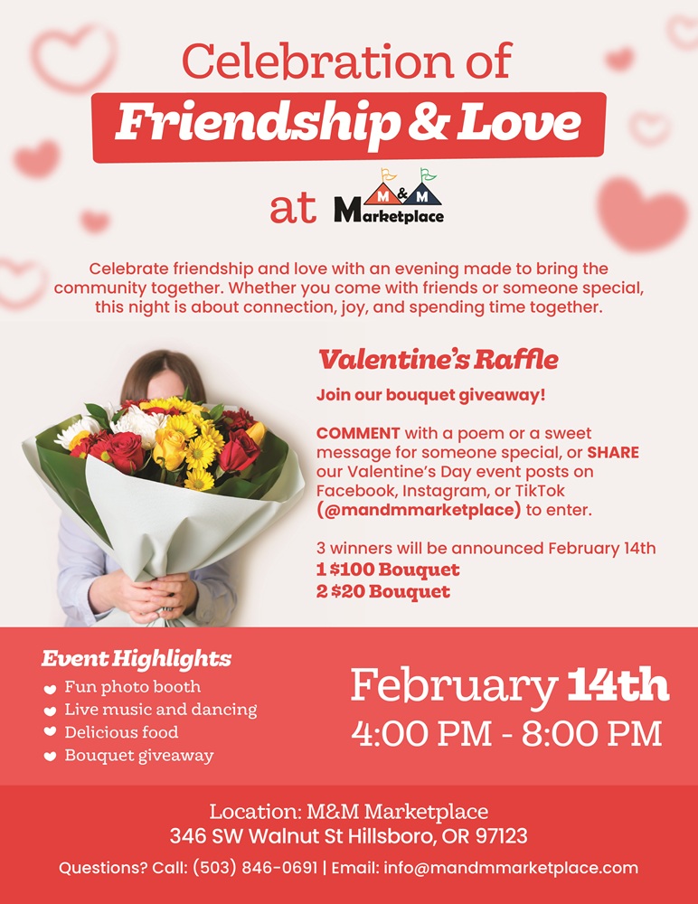 Celebration of Friendship & Love